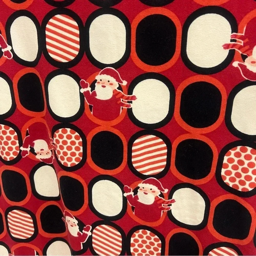 Christmas LuLaRoe Gracie tunic top in legging material size 10